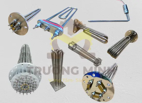 Các loại điện trở đun nước mặt bích