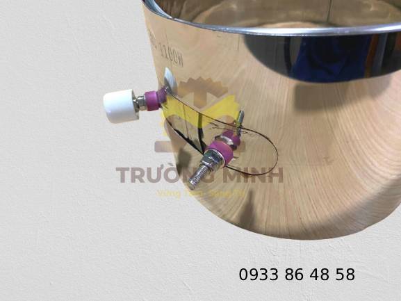 Điện Trở Nhiệt Vòng Inox Ra Ốc 220V 1200W | Điện Trở Nhiệt Trường Minh