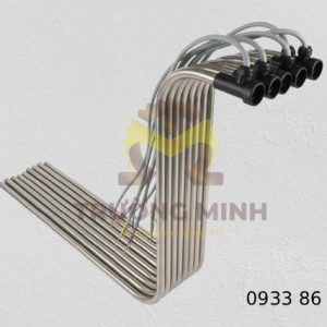 Điện Trở Nhiệt Titan Phi 25 Uốn L 220V 2500W | Nhiệt Trường Minh