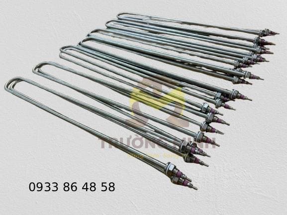 Điện trở inox khô chữ U 220v 1000w - Ảnh 5