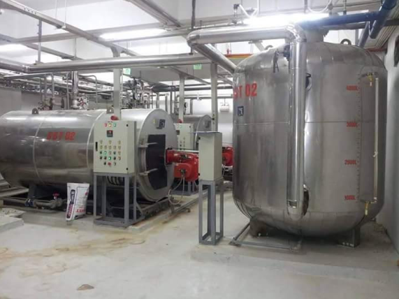 Bồn dầu dùng điện trở truyền nhiệt