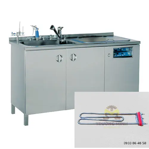 Máy rửa thiết bị y tế dùng điện trở nhiệt Trường Minh