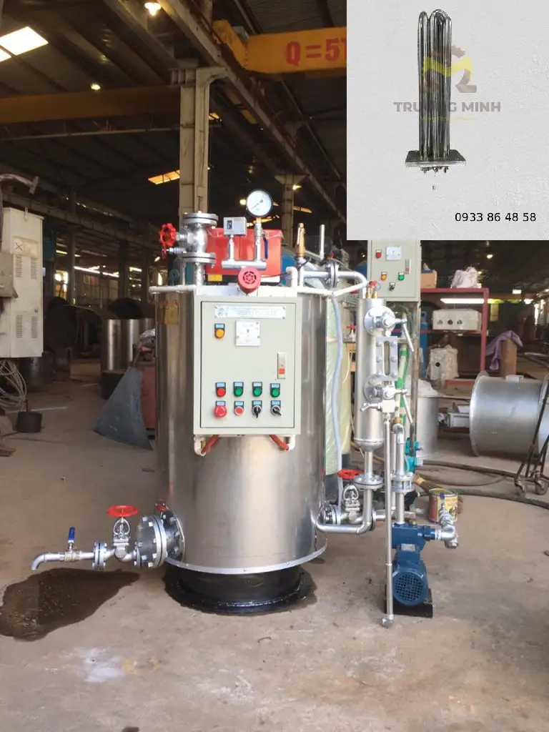 Nồi hơi sử dụng điện trở nhiệt Trường Minh