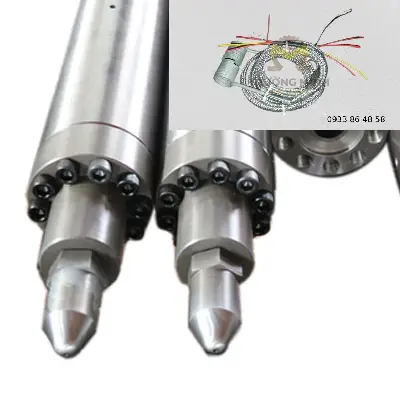 Đầu nồng máy ép nhựa có dùng điện trở lò xo vuông