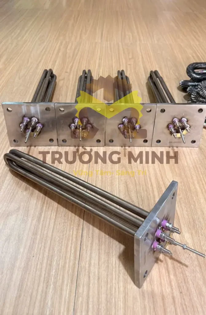 Điện trở mặt bích vuông 220v 380v 12kw