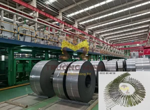 Hệ thống lò nung dùng dây điện trở dẹp